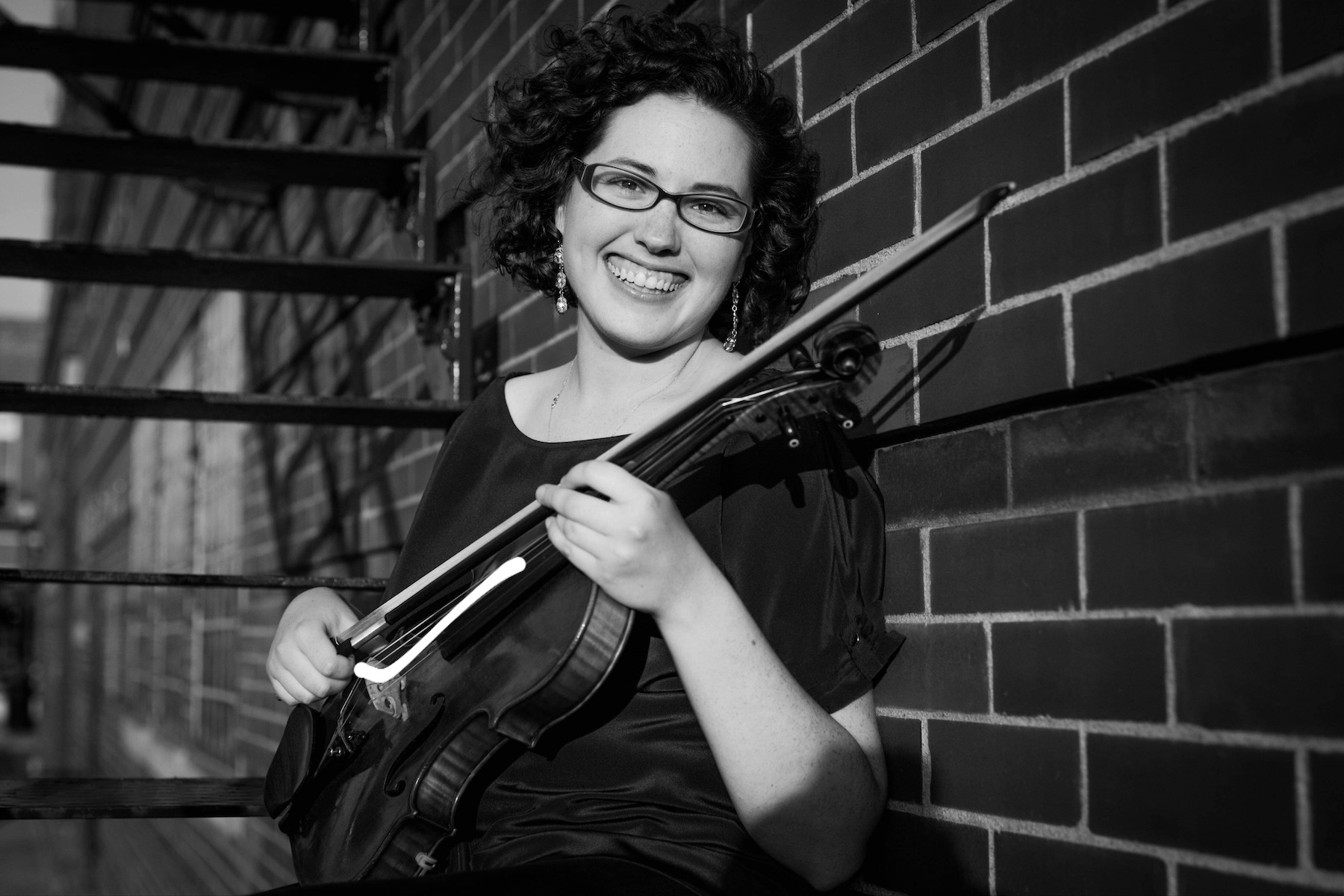 Violinist Catherine Rinderknecht Moritz